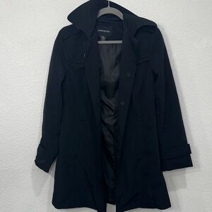 London Fog Women's Black Trench Coat